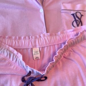 Victoria’s Secret long pajama set top and bottoms size medium